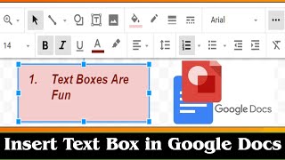 [GUIDE] How to Insert Text Box in Google Docs Very Easily