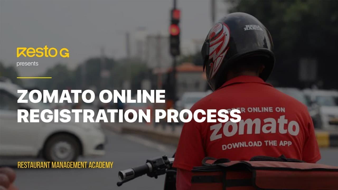 Zomato Online Registration Process I Restaurant Management Academy I