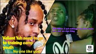 Popcaan Diss Valiant aka Fada Dipo Brawling On Stage!!! Then Valiant Did This..