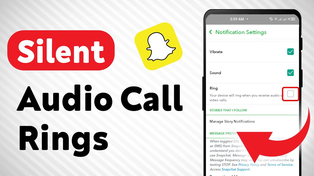 Snap Calling Sound How to Silent Audio Call Rings On Snapchat (Updated) - YouTube