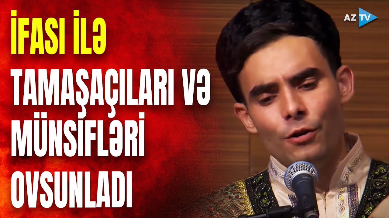 Üslubu ilə ustad xanəndələri xatırladan iştirakçı: ifası ilə münsifləri heyran edən Kənan Novruzov