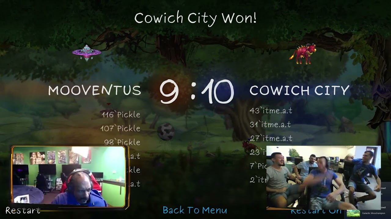 Snoop Dogg plays Moo Lander multiplayer (Moo Ball)