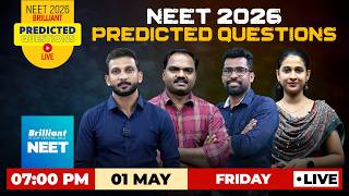 NEET 2026 Predicted Questions LIVE | Most Expected Questions | May 01  Friday | 07:00 PM