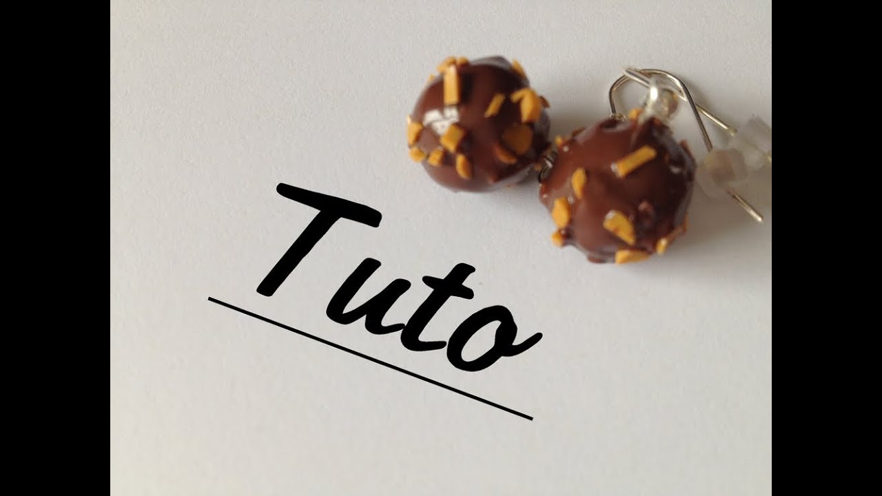 Tuto fimo - Ferrero Rocher - YouTube