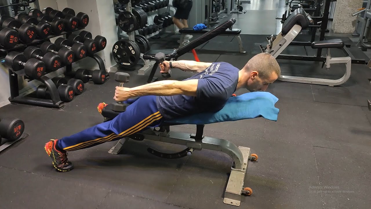 Triceps Kickbacks with Dumbbells - Challenging Triceps Exercise - Work ...