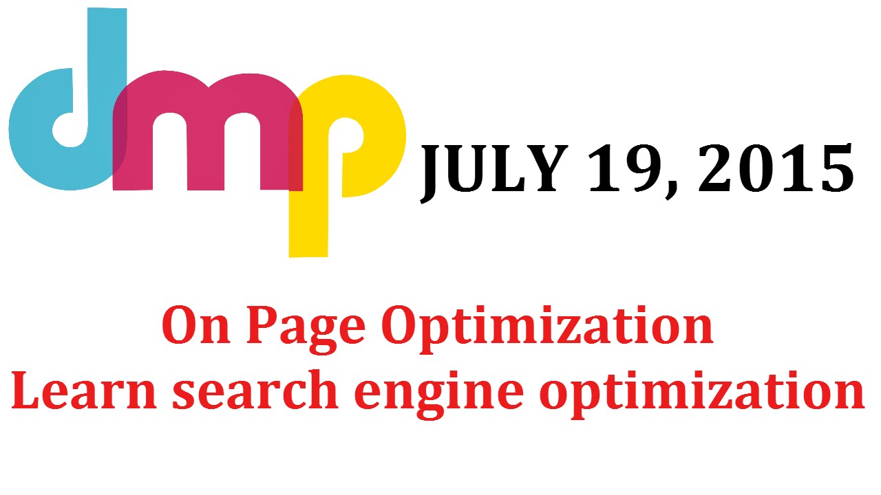 On Page Optimization | Learn search engine optimization | Internet Marketing Courses