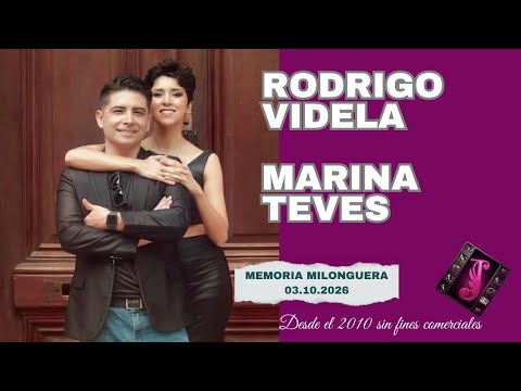 Bailan! Marina Teves & Rodrigo Videla | El tigre Millan | Tango Argentino | Junando Milongas® |