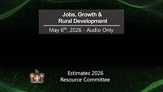 Estimates 2026- Jobs, Growth & Rural Development - 05/06/2026