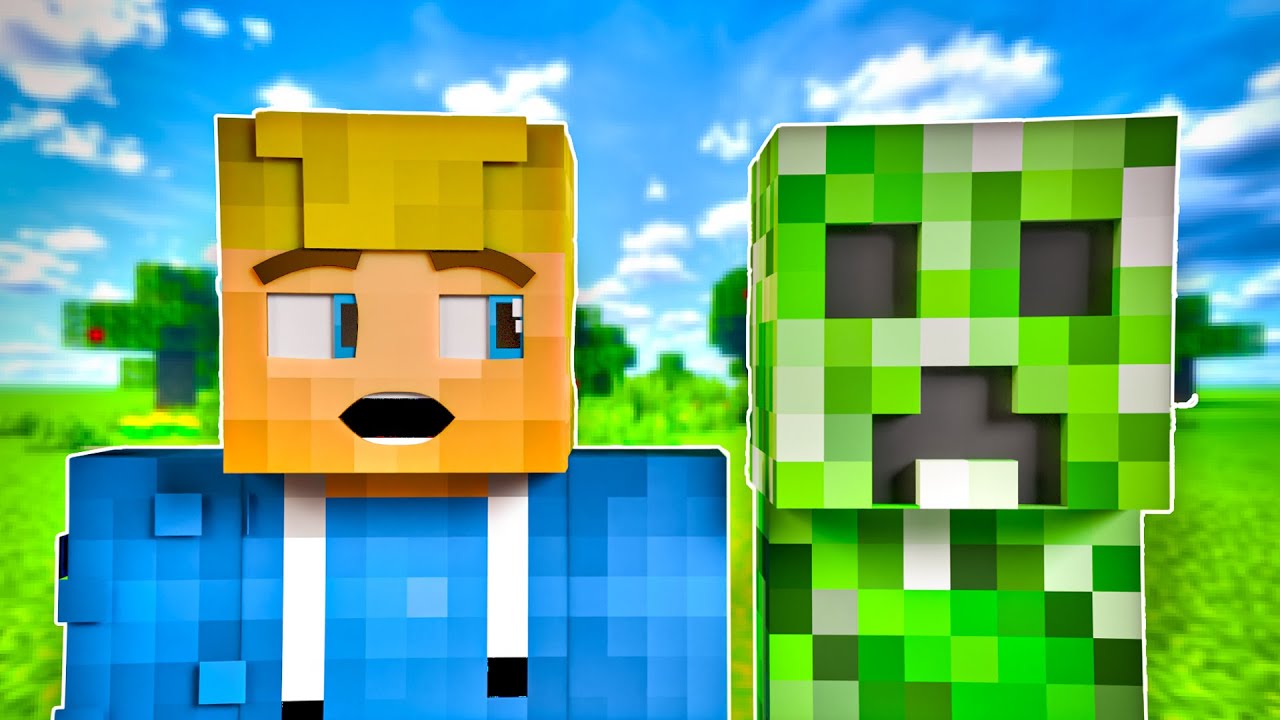 Μεταμορφώθηκα Σε CREEPER Στο MINECRAFT