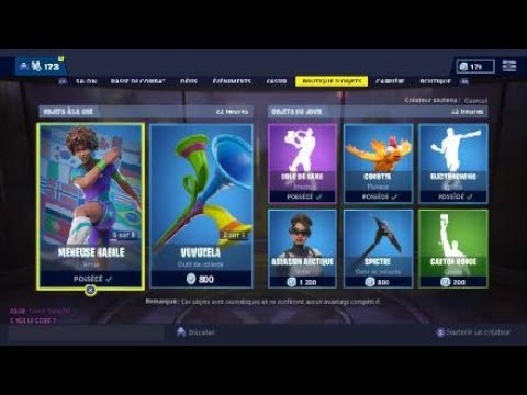 Boutique Fortnite 16 Juin Myhiton - boutique fortnite du 16 fevrier 2019 skin foot de retour