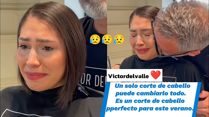 Un solo corte de pelo puede cambiarlo todo. Es el corte perfecto para este verano.❤️#victordelvalle