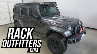 Player Profile Jeep Wrangler Unlimited JK with GOBI Stealth Rack with Sunroof Insert
