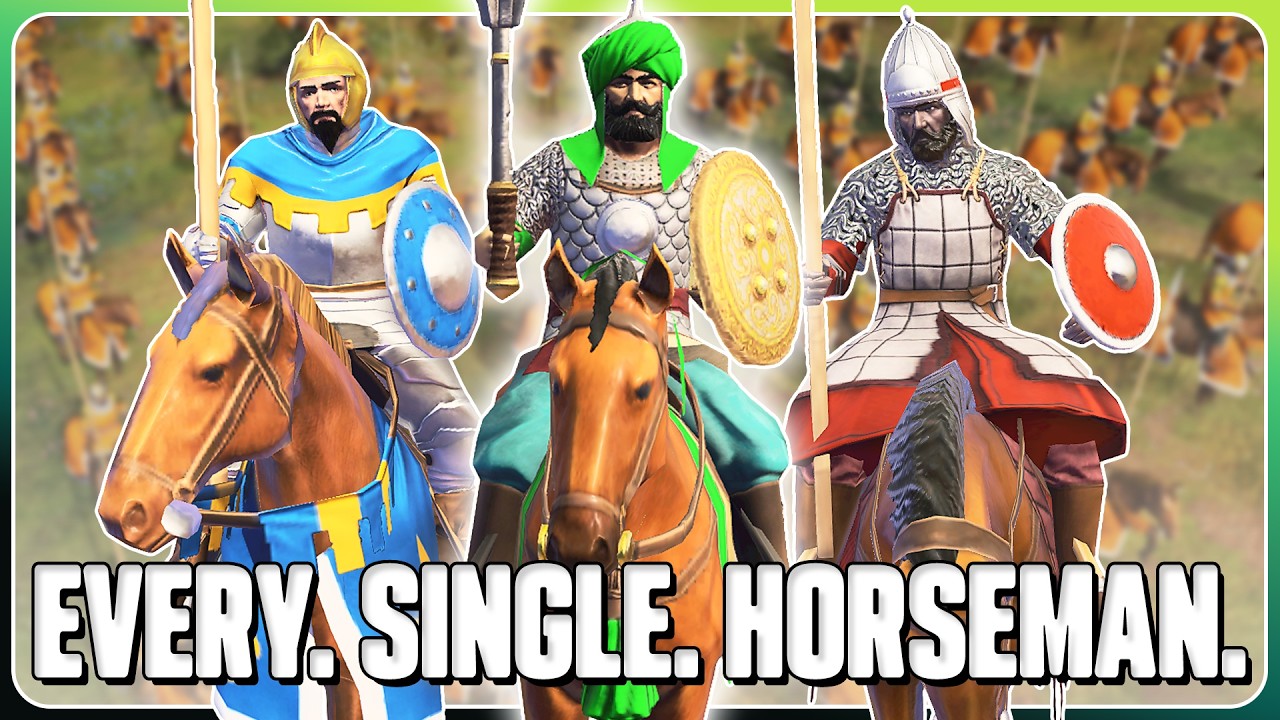the ULTIMATE Horseman guide in AoE4 - everything you need to know.
