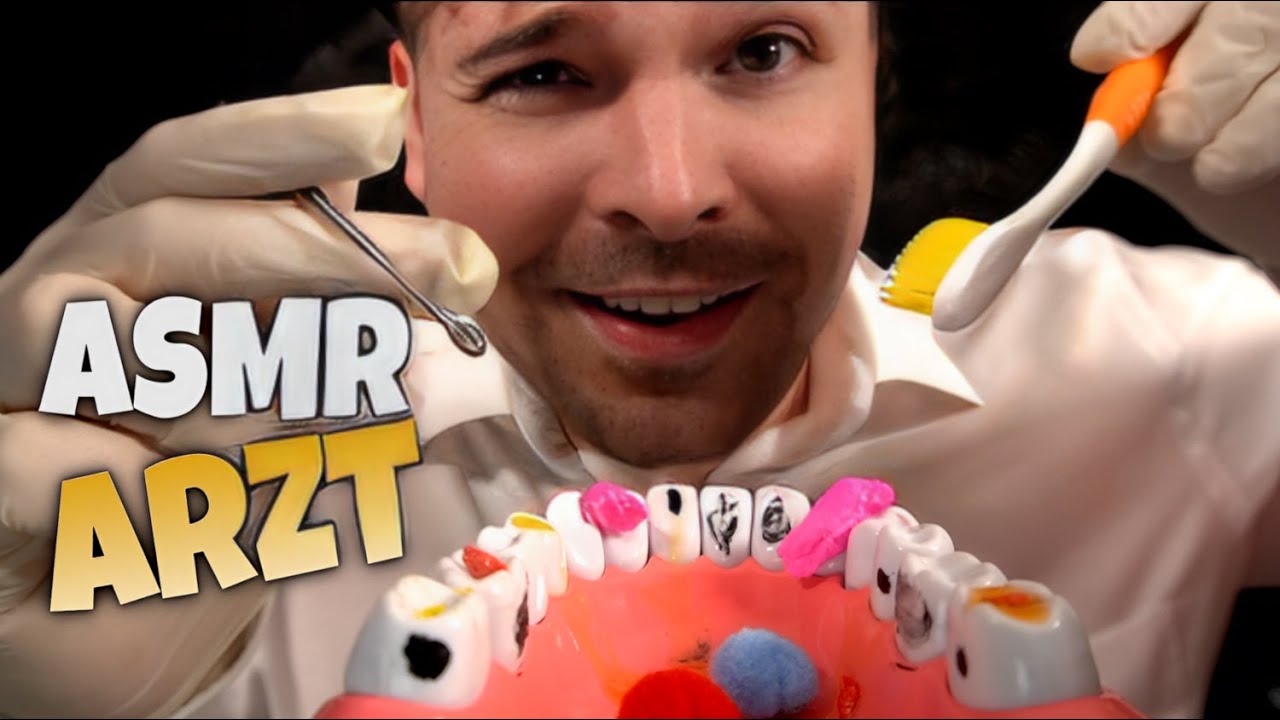 ASMR Arzt Roleplay - Ich Untersuche Deine Zähne