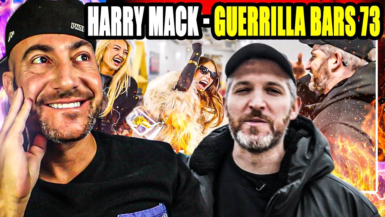 Harry Mack – “Guerilla Bars 73” SEC Tailgate Energy Was INSANE 🤯 First Reaction!