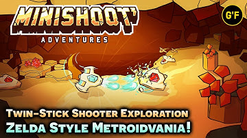Bullet Hell Meets Zelda! Fun Metroidvania! [ MINISHOOT ADVENTURES ] Gameplay