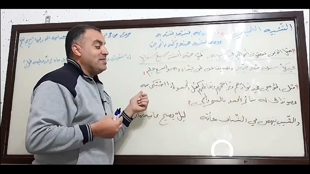 التشبيه التمثيلي