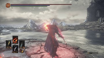 Dark Souls 3 Cinders Mod Pyromancy Showcase - Sacred Flame