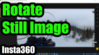 Why I can't #rotate a #360 degree photo (.insp file, #Insta360 Studio, Switch FOV) Why I can't #rotate a #360 degree photo (.insp file, #Insta360 Studio, Switch FOV)