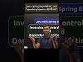 Spring Boot मध्ये IoC and Dependency Injection म्हणजे काय ? #java #springboot #spring