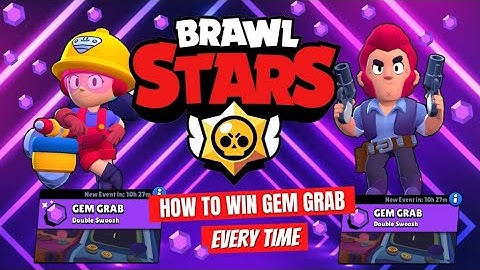 How To Win Gem Grab Every Game In Brawl Stars! Pro Strategy!