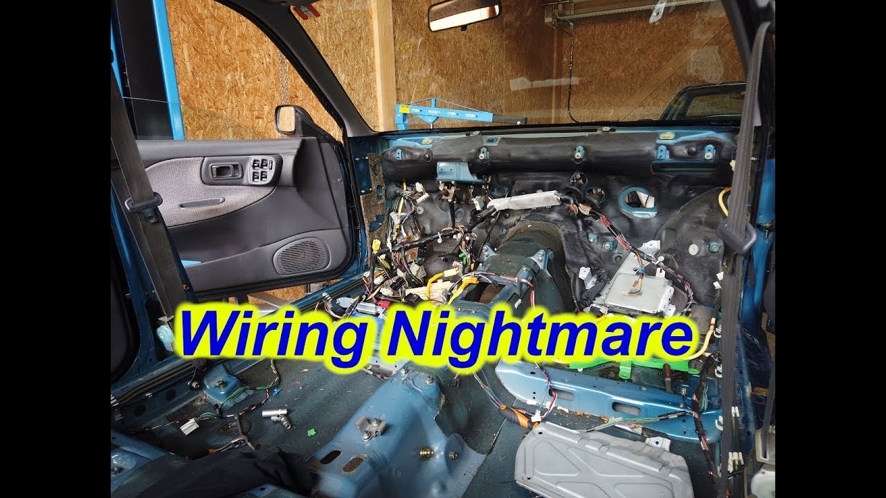 GC8 STI Build Ep. 11- Wiring mess gets sorted out