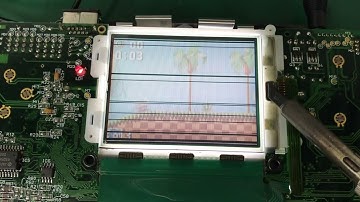 Sega Game Gear horizontal lines