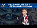 "India Shaping Up To Take AI Leadership Role": Rishi Sunak At NDTV Summit