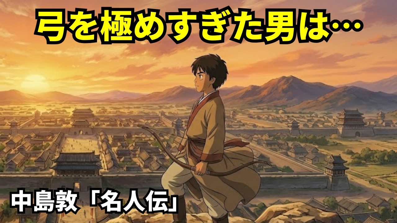 【中島敦】名人伝｜天下一の名人は最後に「武器」を忘れた