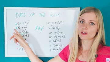 📅 Days of the Week in Czech