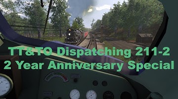 Timetable and Train Order Dispatching 211 2 VRA 2 year Anniversary - Railroaders Play Railroader