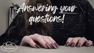 ASMR | Q&A for 2-Year Channel Anniversary! ✨😊 | Soft Spoken, Q&A, Lofi ASMR screenshot 5