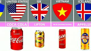 Soft drinks from different countries screenshot 5