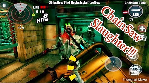 Slaughtering Zombies with a Chainsaw ||Dead Trigger||