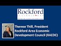 The workforce connection presents therese thill president of raedc