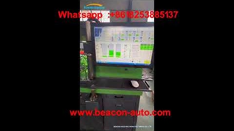 CR304S Common rail injector test bench to test 4 pcs of injectors at the same time