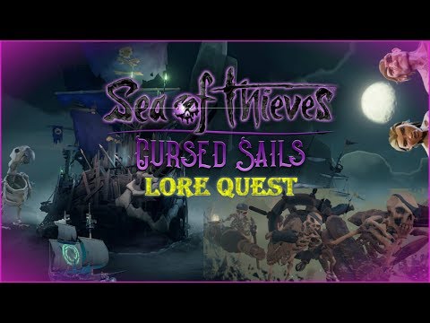 Sea of Thieves - Cursed Sails - Lore Quest gaming logo