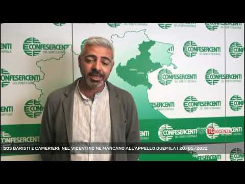 SOS BARISTI E CAMERIERI: NEL VICENTINO NE MANCANO ALL'APPELLO DUEMILA | 26/05/2022