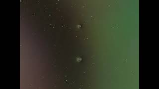 Two Simulated Wormholes in the Same Space
