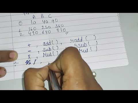 Binary  multiplication and division operations ( class 12 , IP) chapter- python pandas 2