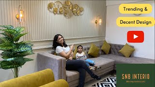 Trending & Decent Design |  3BHK Home Interior Design | Interior Design Ideas | Pune | Baner-Pashan by snb Interioo 357,924 views 6 months ago 11 minutes, 44 seconds