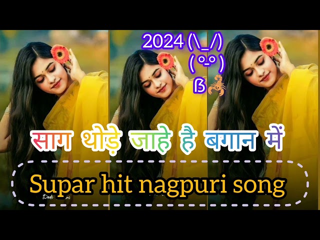 SAG THODHE JAHE GE BAGAN ME // NEW NAGPURI SONG 2024. class=