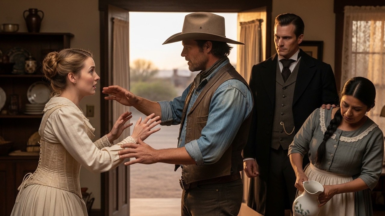 He Discovered Her Fiancé Treated Women Like Servants, The Cowboy Said 