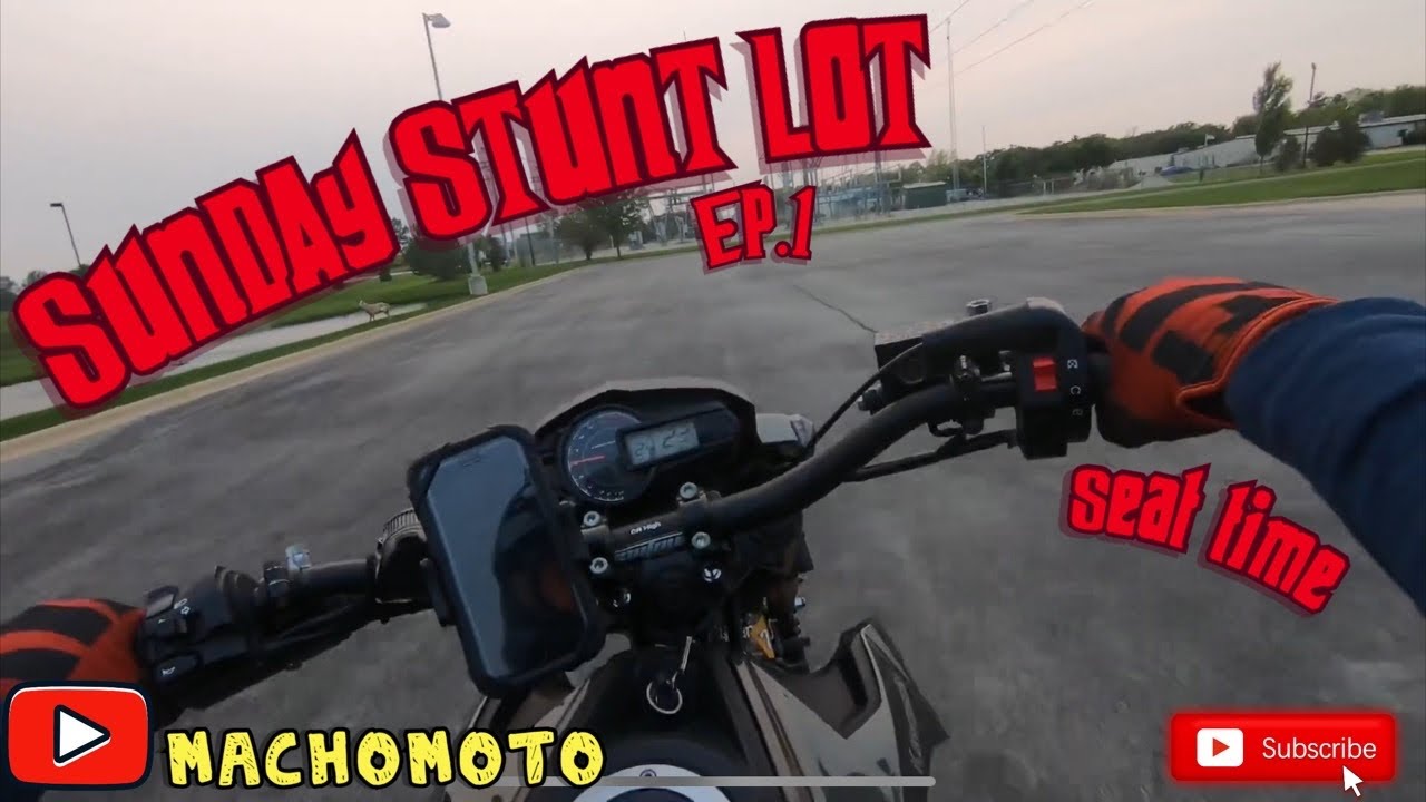 SUNDAY STUNT LOT episode 1 MOTOVLOG 23 YouTube