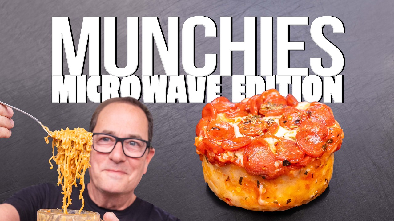 MUNCHIES: MICROWAVE EDITION (IT DOESN'T GET EASIER / MUNCHIER THAN THIS…) | SAM THE COOKING GUY