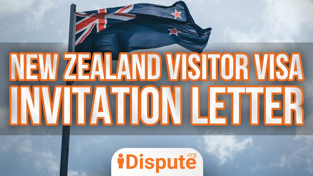 nz visitor visa cover letter template