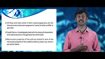 Introduction of Crystal Physics | Online Video Lecture Series | Crystal Physics | Part 1