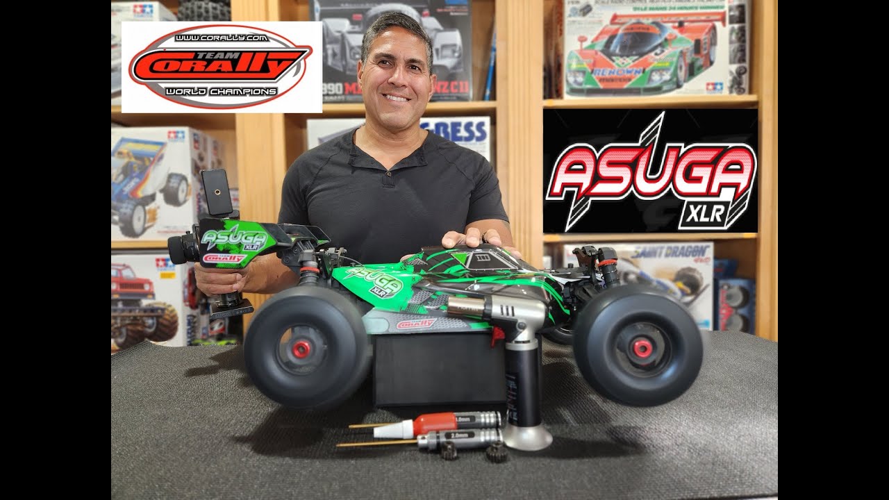 Обновление шестерни Team Corally Asuga XLR 19T!