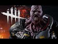NEMESIS FIRST GAME! SHOWING MORI, PERKS AND POWER! - Dead by Daylight Resident Evil Chapter!