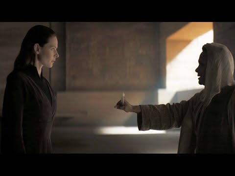 Джессике дарят Крис-нож. Дюна (2021).